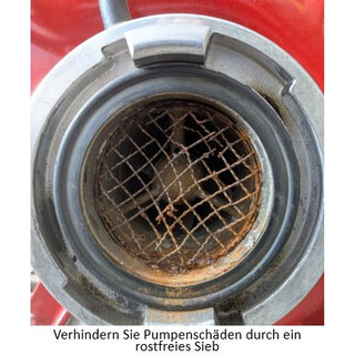 Saugsieb Storz A, rostfrei, V2A
